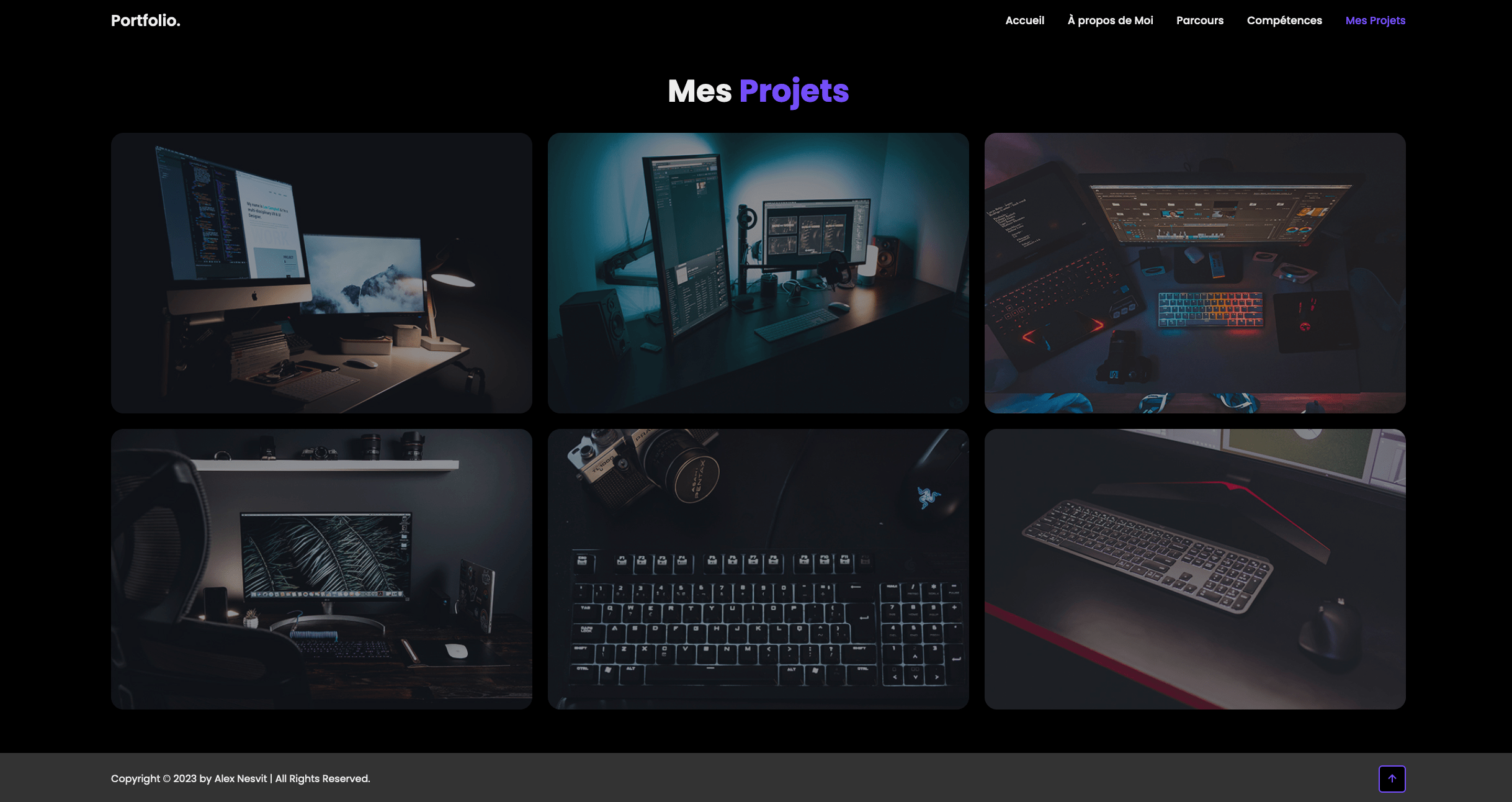portfolio projet
